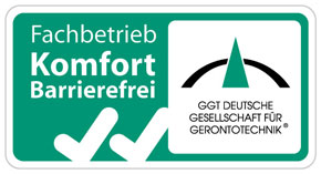 Fachbetrieb KOMFORT barrierefrei