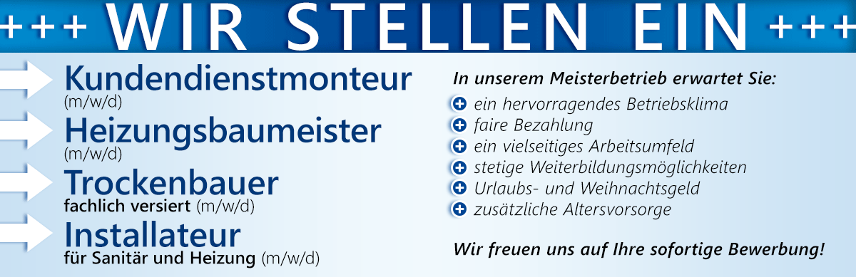 Stellenanzeige